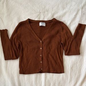 Old Navy Long-Sleeve Button Top - Size: Small